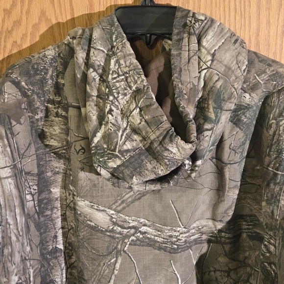 Realtree Hunting Field Jacket Water-Resistant Camo Fabric Men size 2XL w/ flaw - Picture 5 of 16